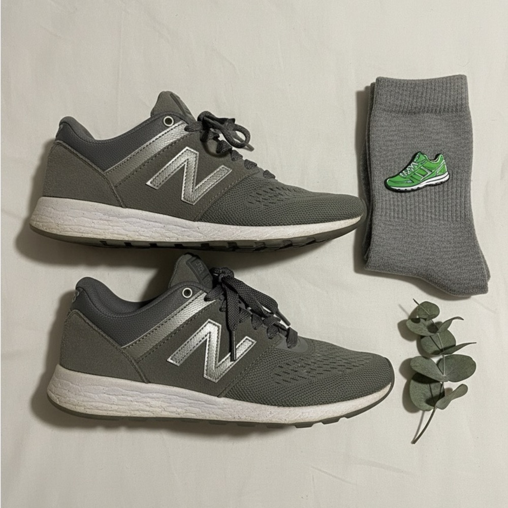 New Balance WRL247LG Gray Sneakers - Women's US 6.5